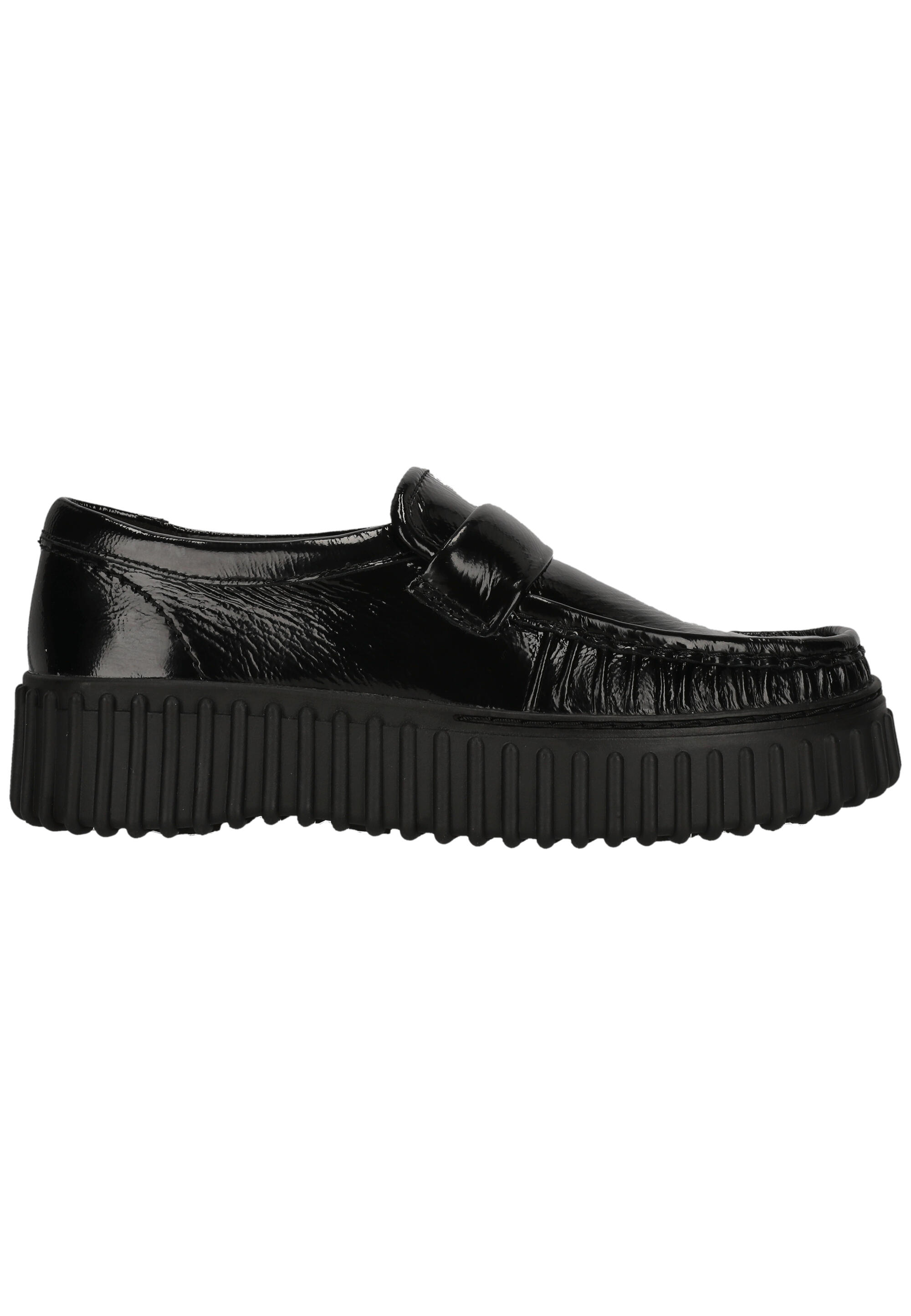 Chaussures à enfiler Torhill Mocc Noir Pat 3/5