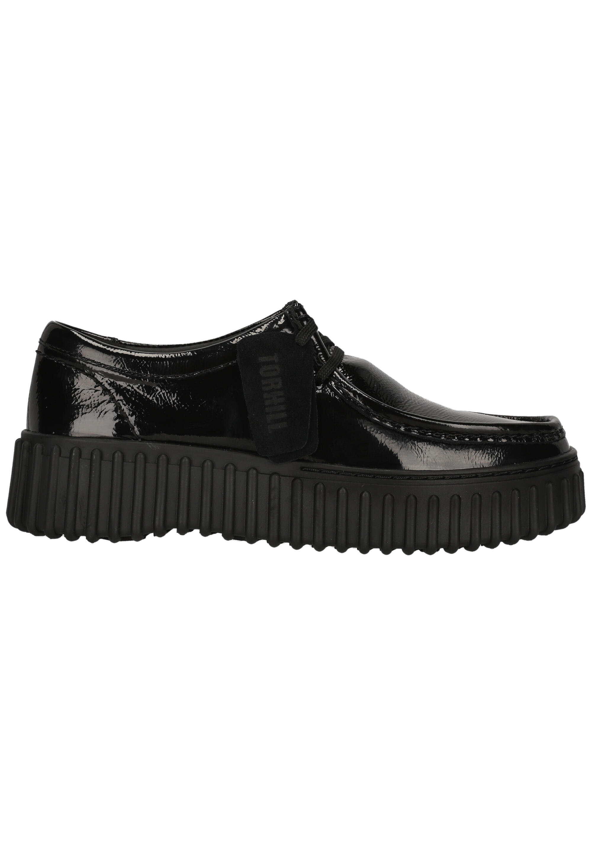 Chaussures à lacets Torhill Abeille Noir Pat 3/5