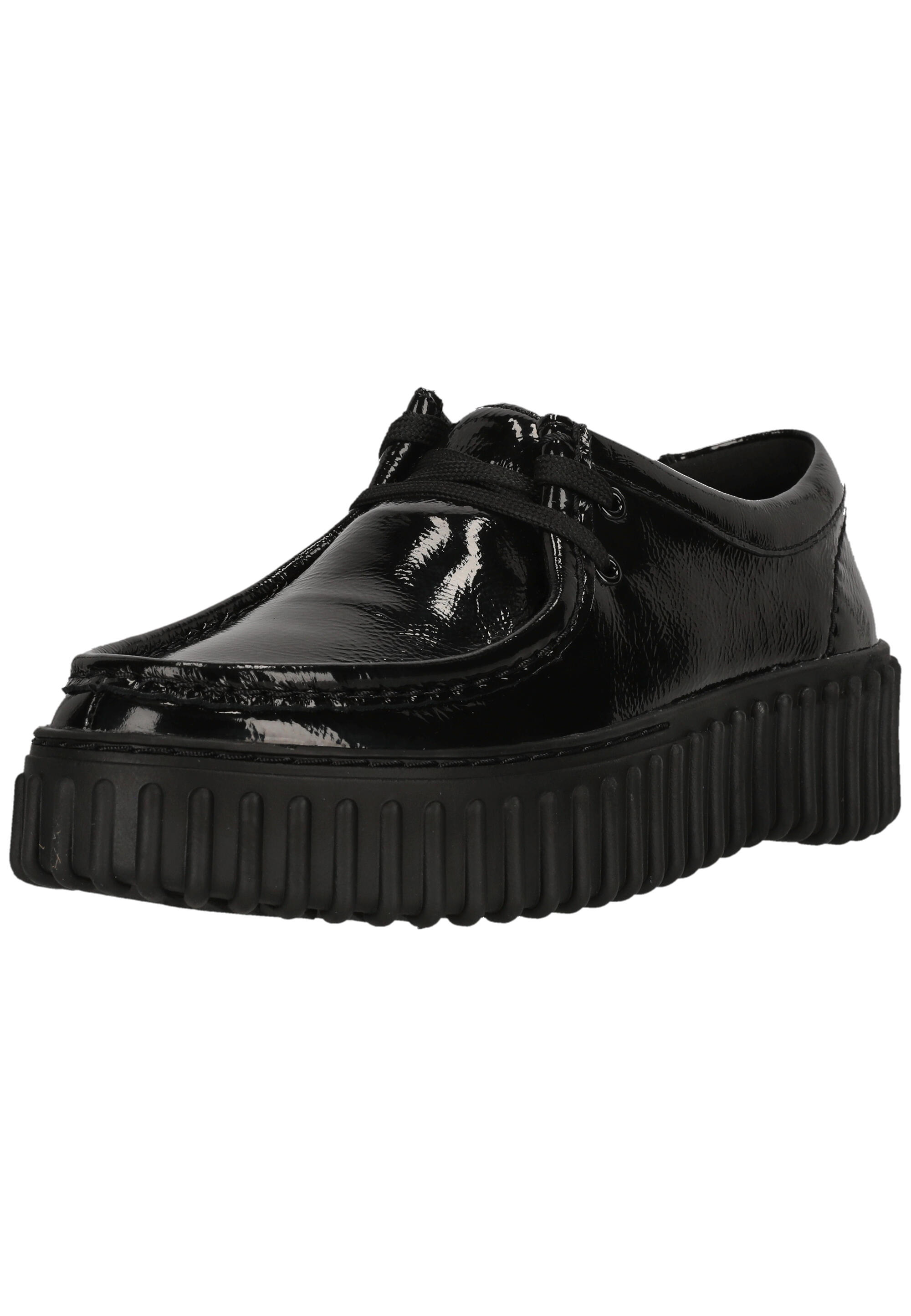 Chaussures à lacets Torhill Abeille Noir Pat 2/5
