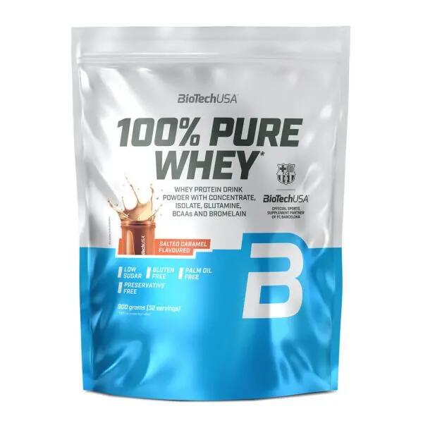 100% Pure Whey - 900g Salted Caramel Biotech USA