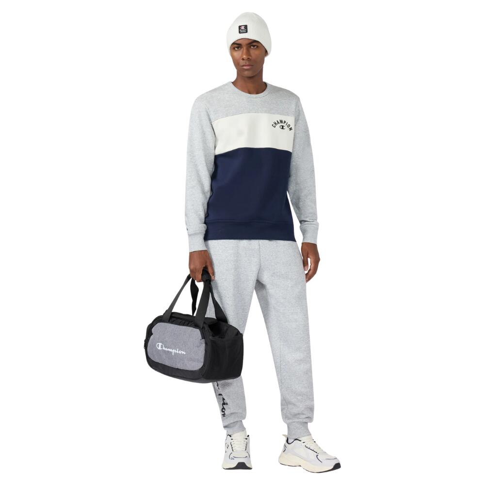 Champion crewneck sweater lichtgrijs heren 4/4