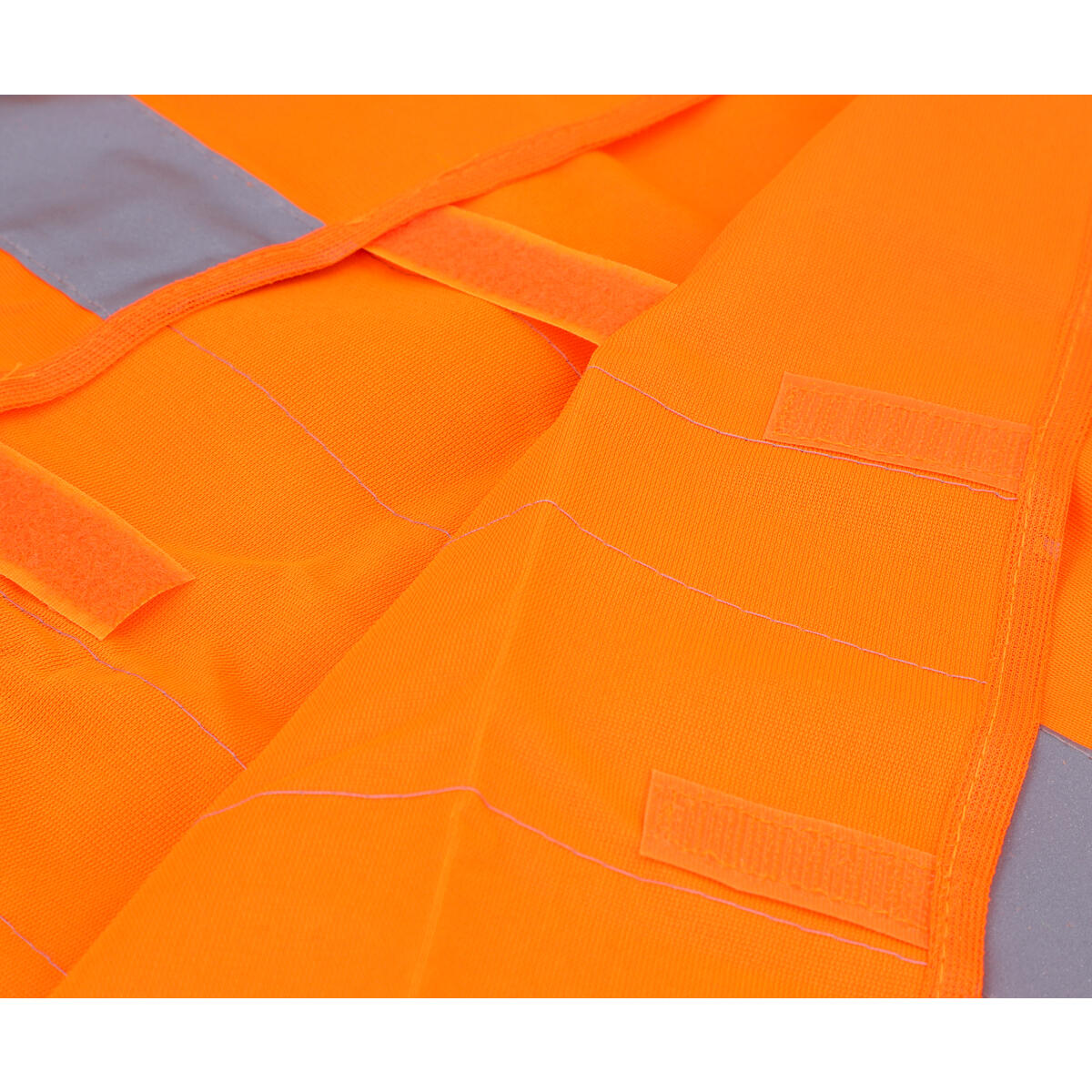 cartrend Warnweste orange in Zipptasche 6/7