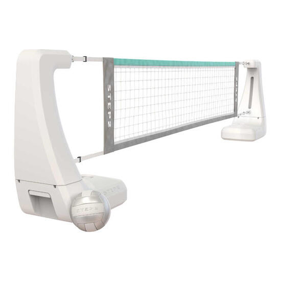 Filet de volley-ball de piscine Step2 Vero Poolside en plastique blanc