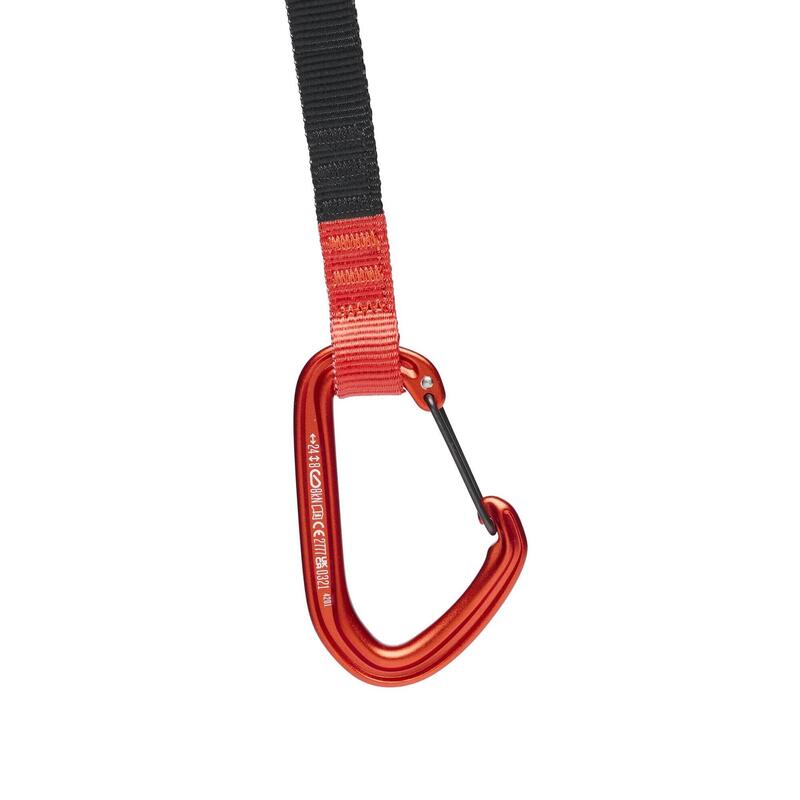 Ekspres wspinaczkowy Black Diamond HotForge Hybrid Quickdraw 16 cm - octane