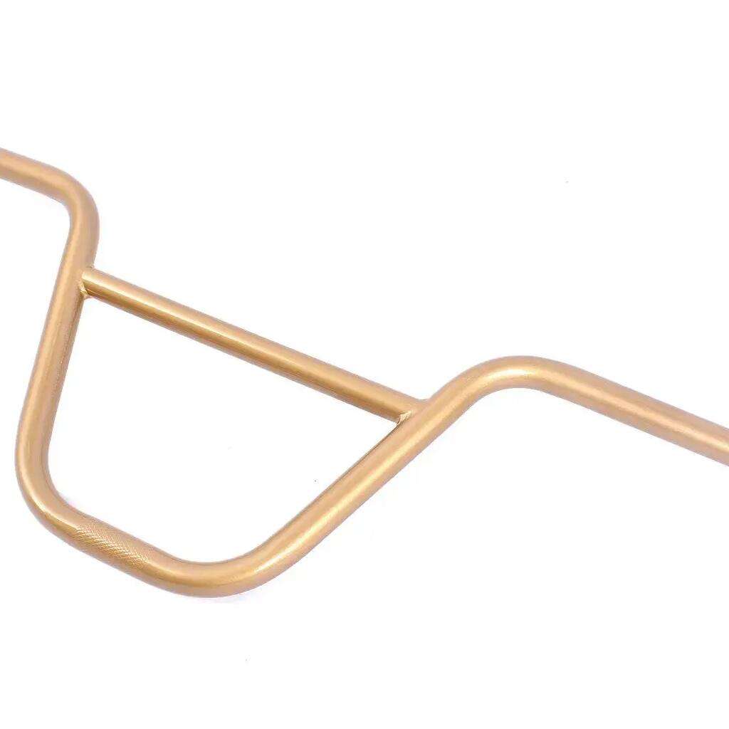 KHE PRISM 9-inch gold BMX handlebar