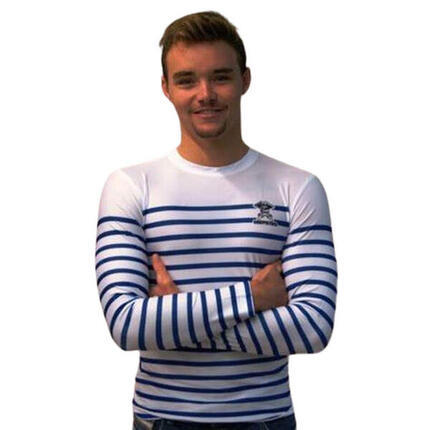 LYCRA HOMME MARINIERE PIRATE MANCHES LONGUES.