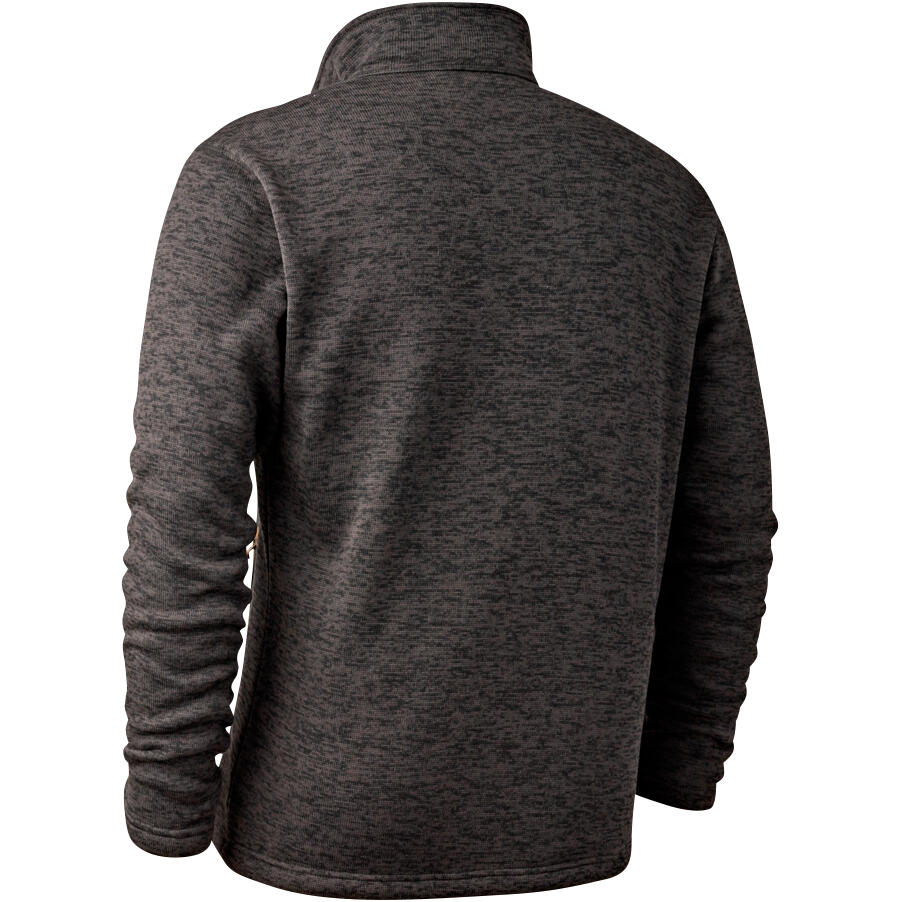 Deerhunter Sarek Strickjacke Herren (Dark Grey Melange) Größe 3XL 2/2