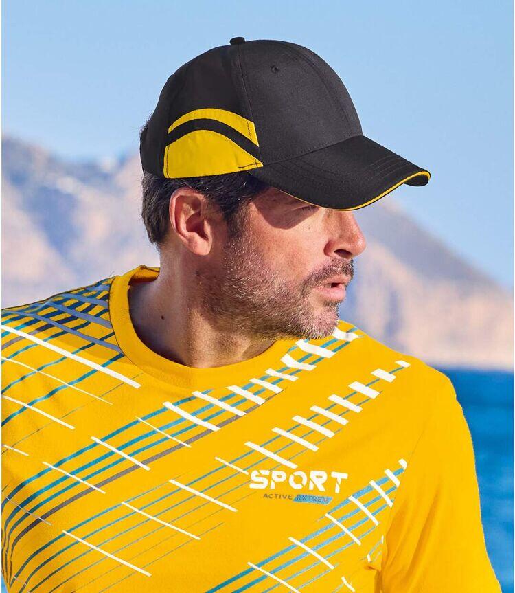 Lot de 2 Casquettes Microfibre Bicolore 3/3