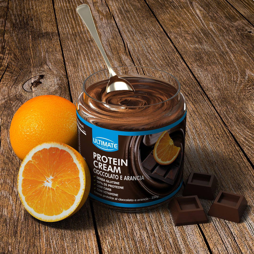Alimento - PROTEIN CREAM CIOCCOLATO E ARANCIA 250g 7/7