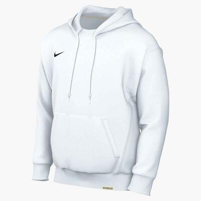 Felpa con cappuccio uomo ( fleece) nike bianco