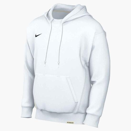 Felpa con cappuccio uomo ( fleece) nike bianco