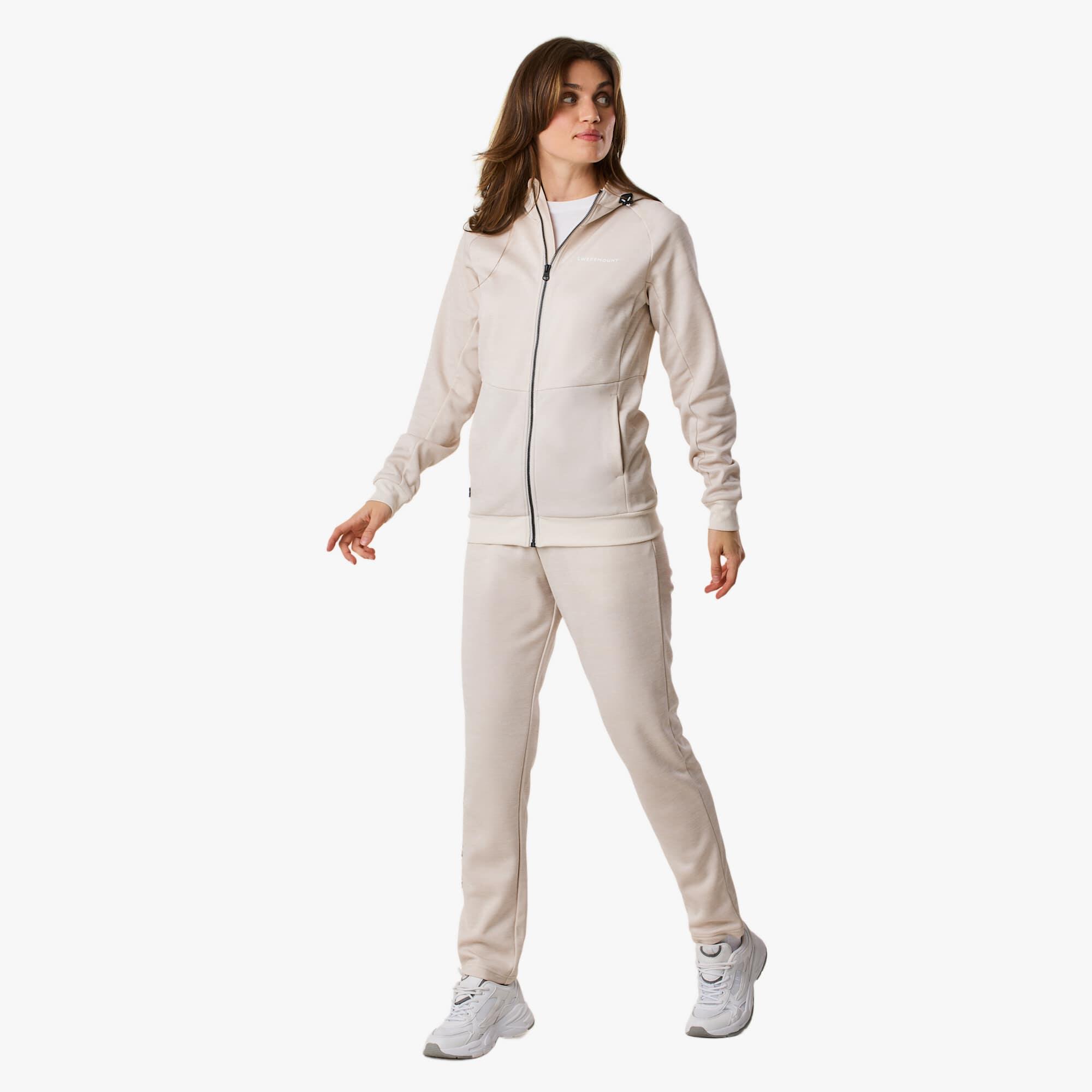 Damen Trainingssweatshirt Quick Dry Training Logo Zip Hood W II 3/7