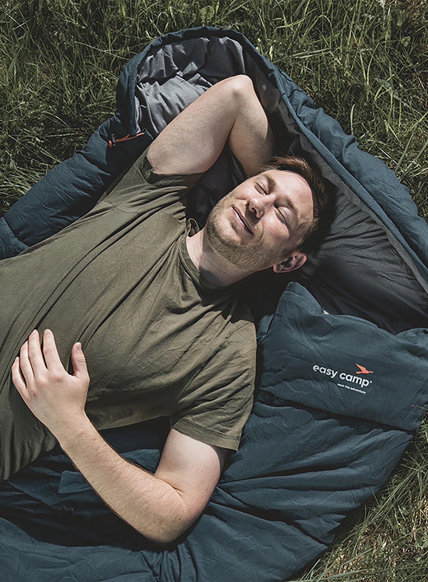 Śpiwór syntetyczny Easy Camp Raven I Square XL 5°C Left Zipper (195 cm) 3/7