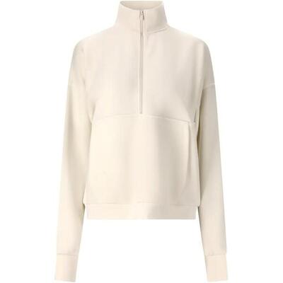 Dames sweatshirt met halve rits athlecia jillnana