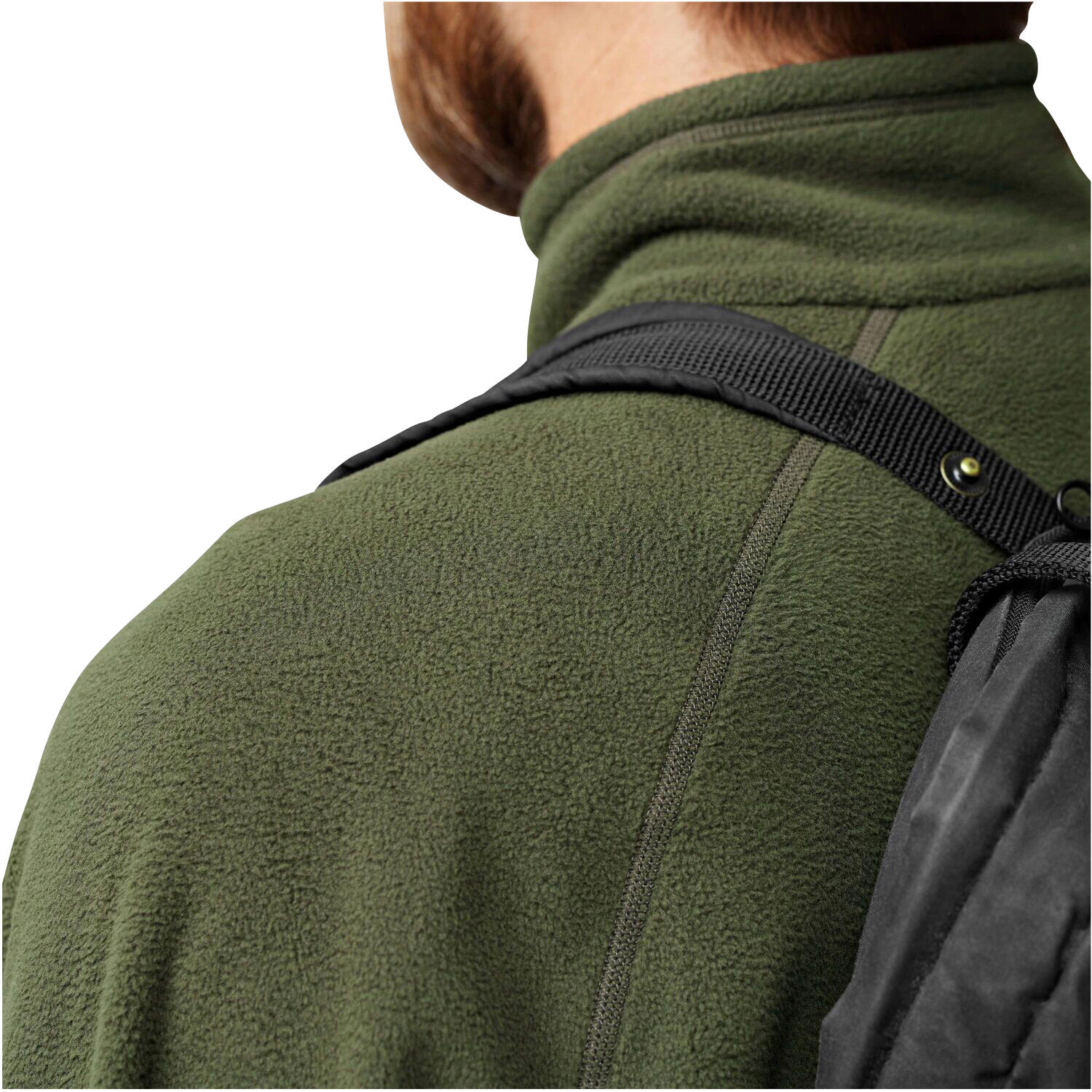Fjällräven Övik Lite Fleecejacket M Herren (Deep Forest) Größe L 3/5
