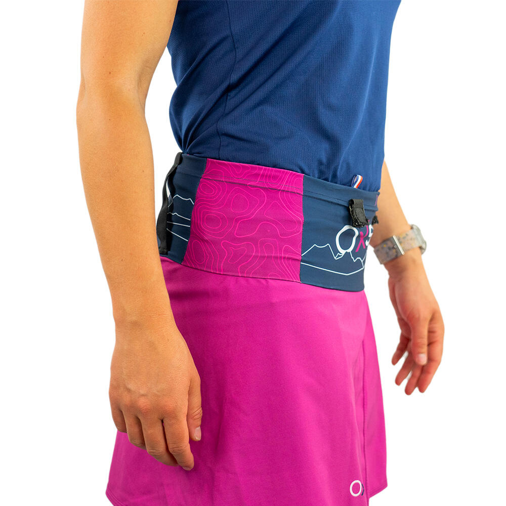 Slimbelt Tail 2 - Noir/Rose pour le trail/running - Taille XS 3/7