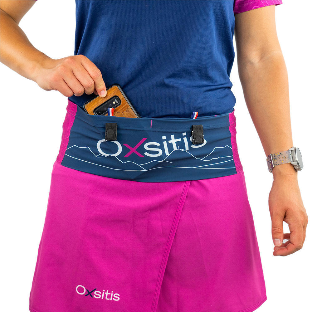 Slimbelt Tail 2 - Noir/Rose pour le trail/running - Taille L 3/7