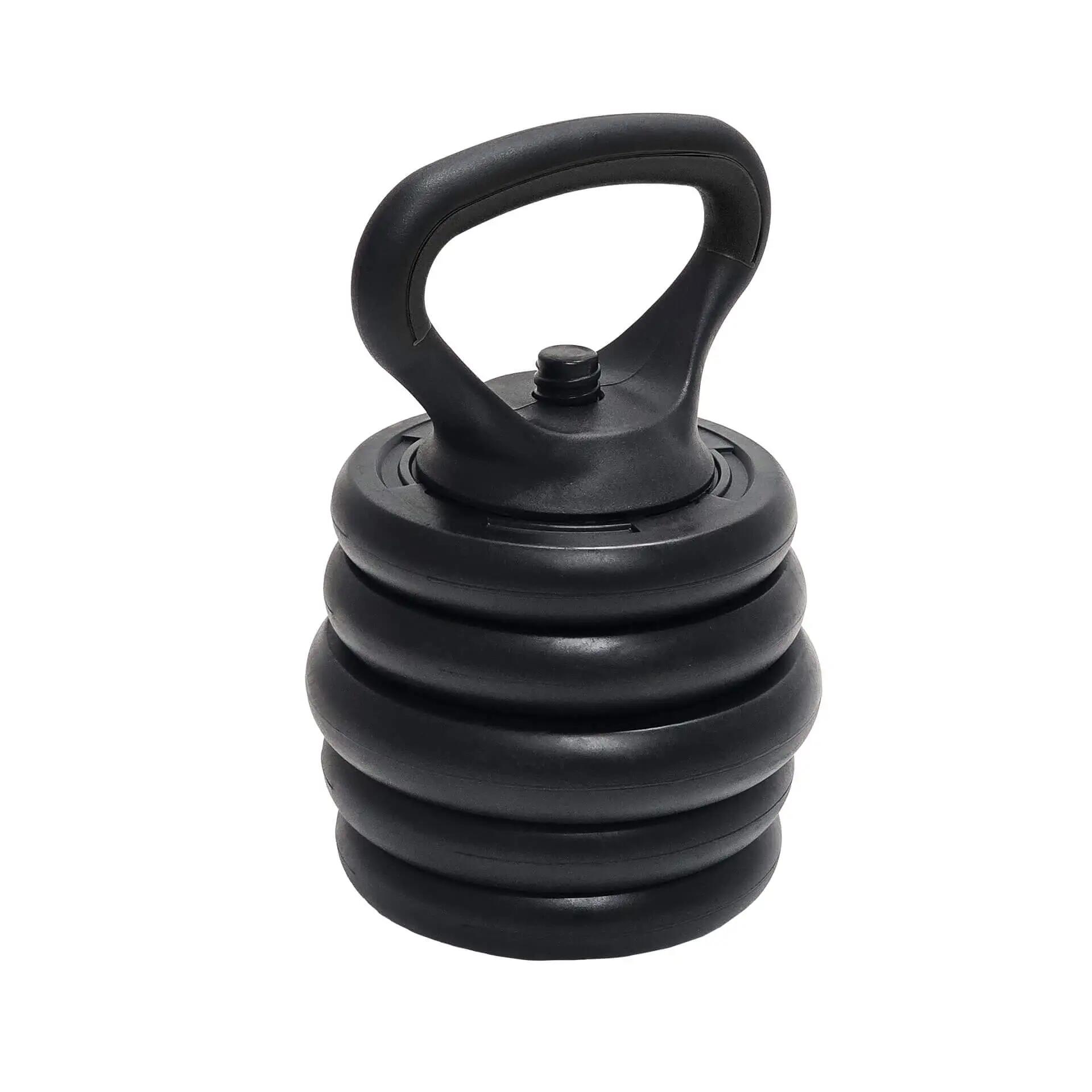 Haltères 4-en-1 20 kg – Haltère, barre, kettlebell réglable 5/7