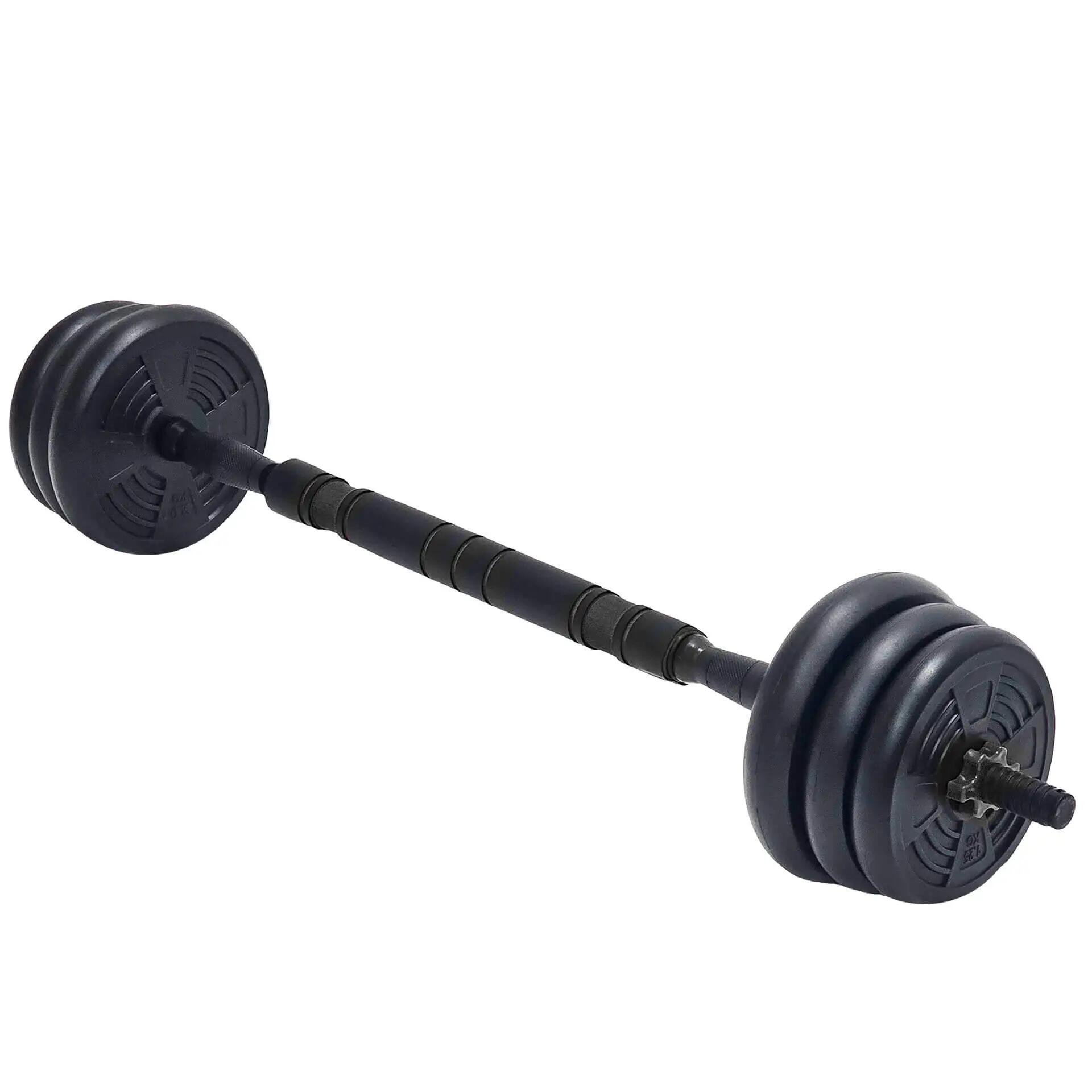 Haltères 4-en-1 20 kg – Haltère, barre, kettlebell réglable 6/7