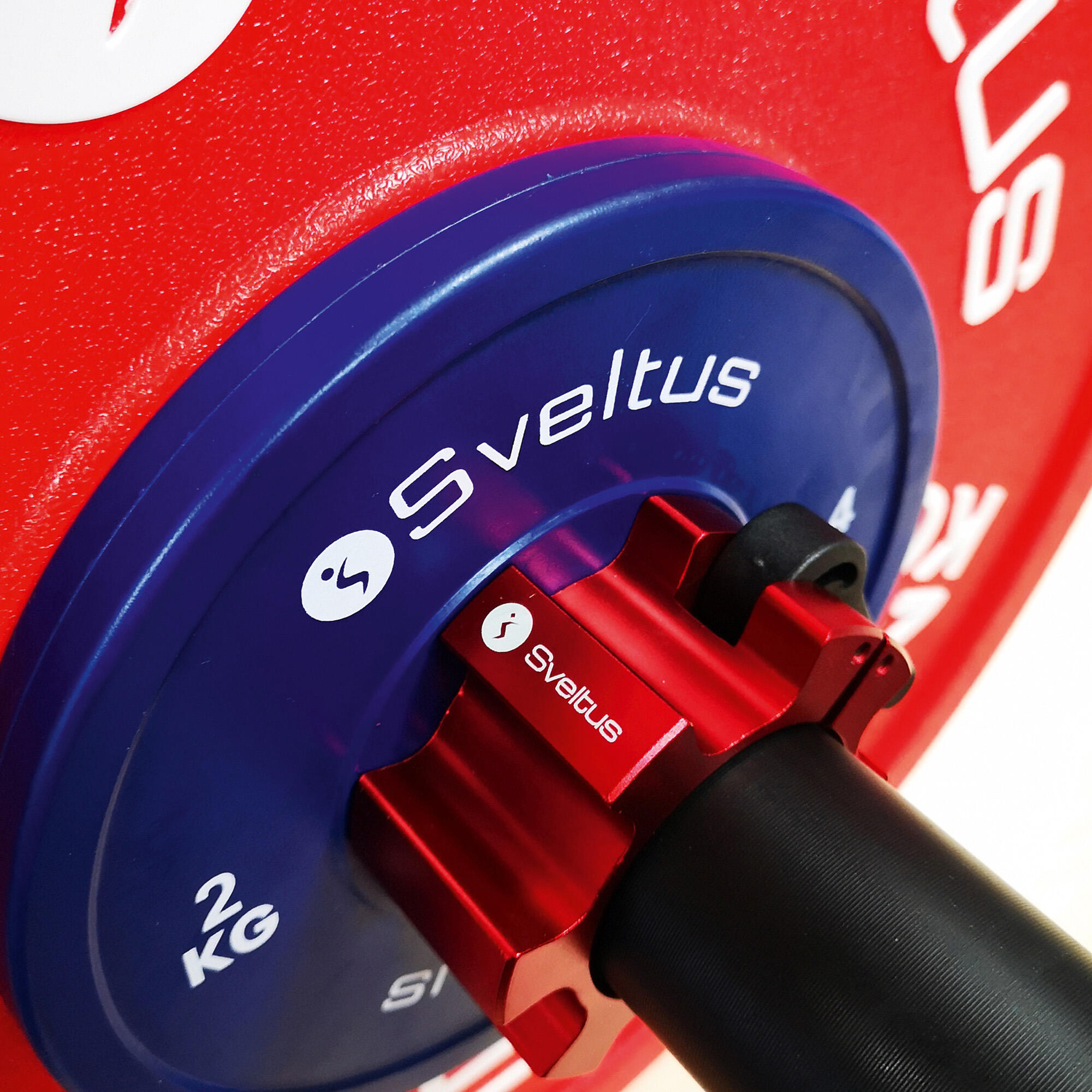 Zaciski do sztangi Sveltus Aluminium Stop Disc 2 szt. 3/4