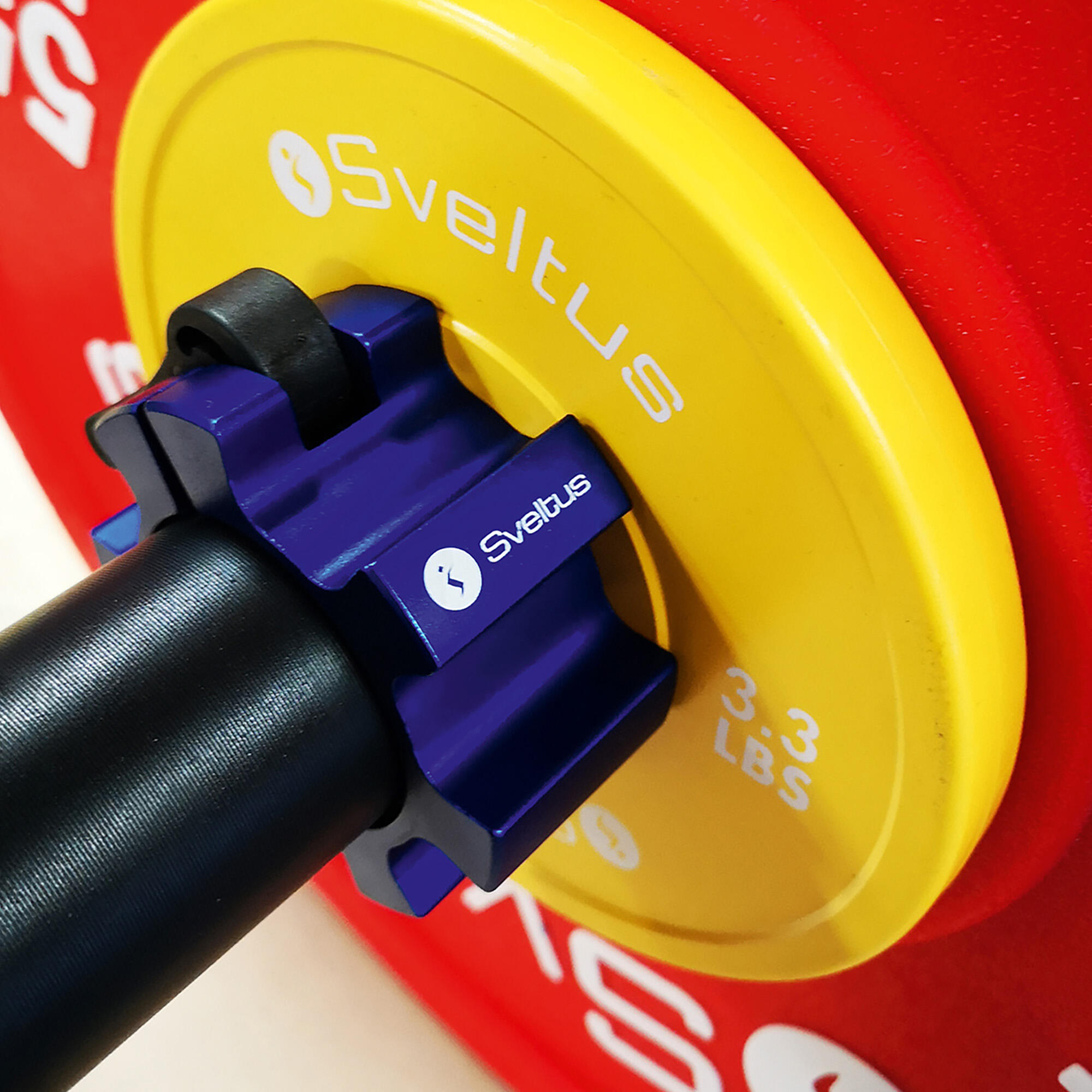Zaciski do sztangi Sveltus Aluminium Stop Disc 2 szt. 3/4