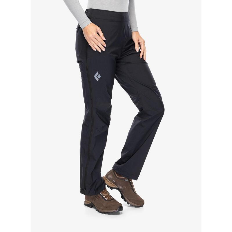 Spodnie przeciwdeszczowe damskie Black Diamond Fineline Stretch FZ Pants