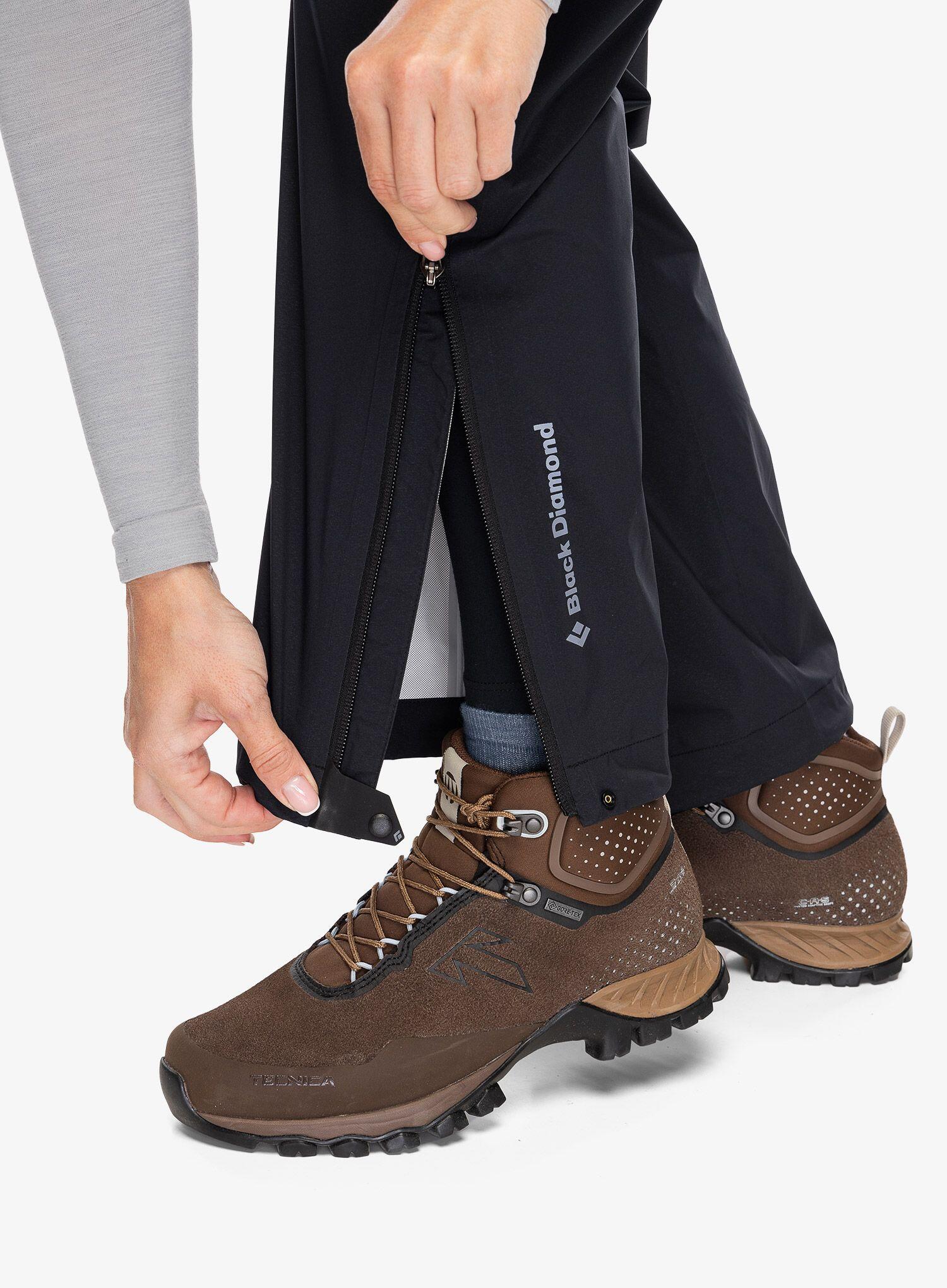 Spodnie przeciwdeszczowe damskie Black Diamond Fineline Stretch FZ Pants 7/7