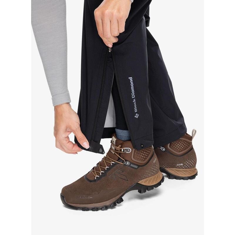 Spodnie przeciwdeszczowe damskie Black Diamond Fineline Stretch FZ Pants