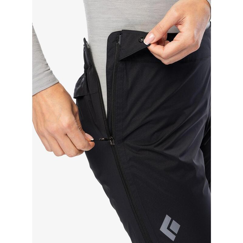 Spodnie przeciwdeszczowe damskie Black Diamond Fineline Stretch FZ Pants