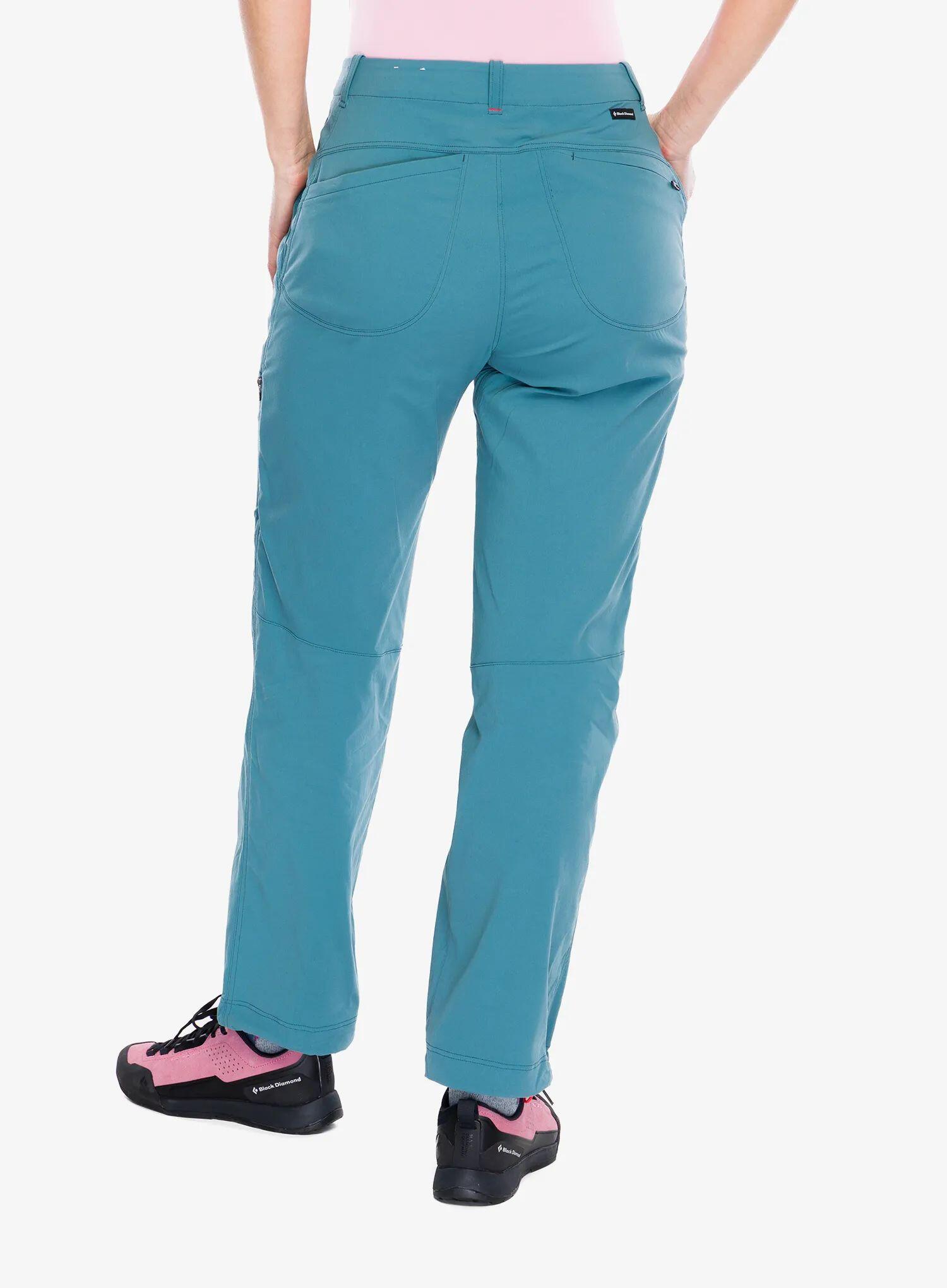 Pantalon femme Black Diamond Pursuit Creek bleu, nylon élasthanne 2/7