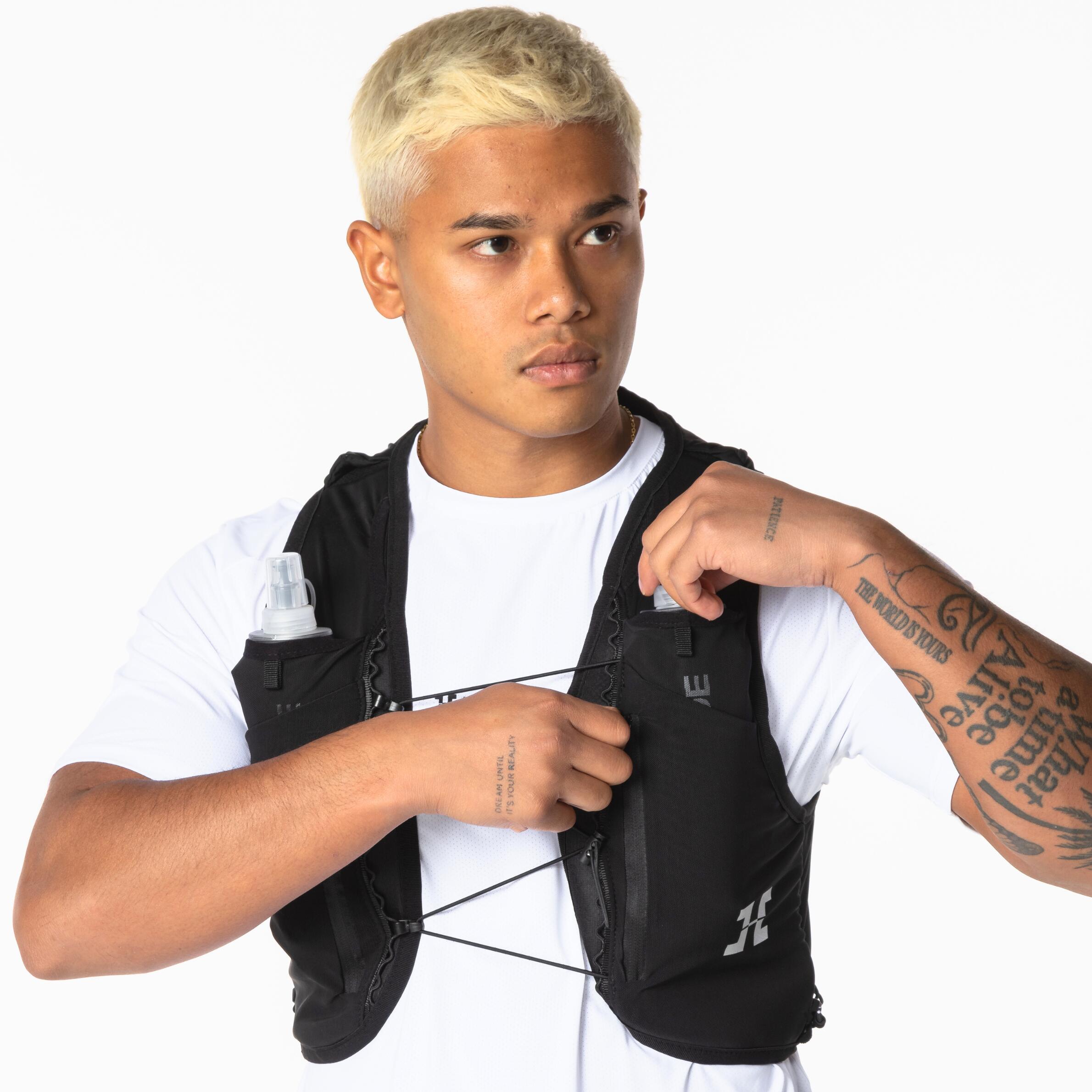 HYSTRIDE Běžecká vesta s držákem na láhev