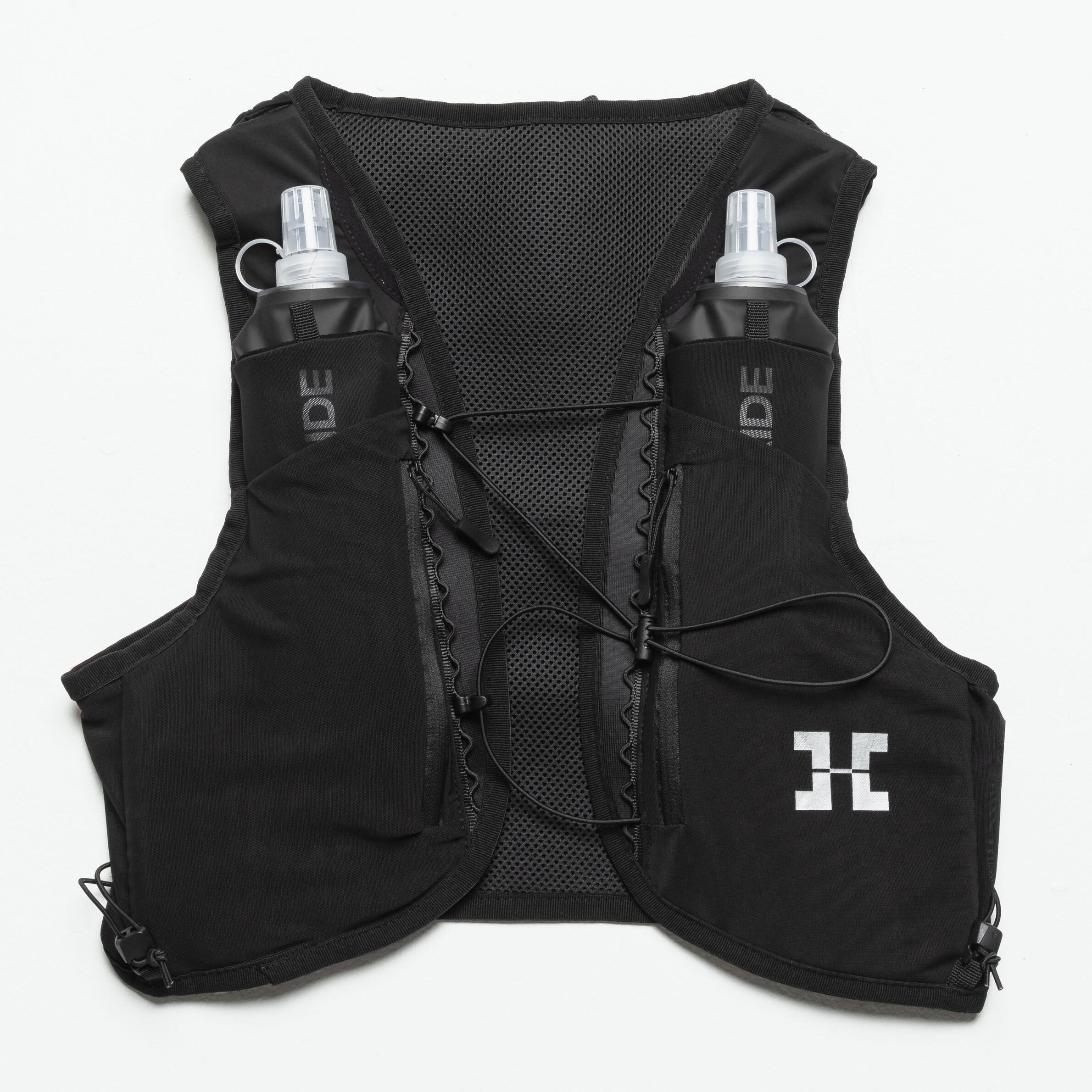 Gilet de course / Gilet d’hydratation – Gilet porte-bouteille, confort extrême. 4/7