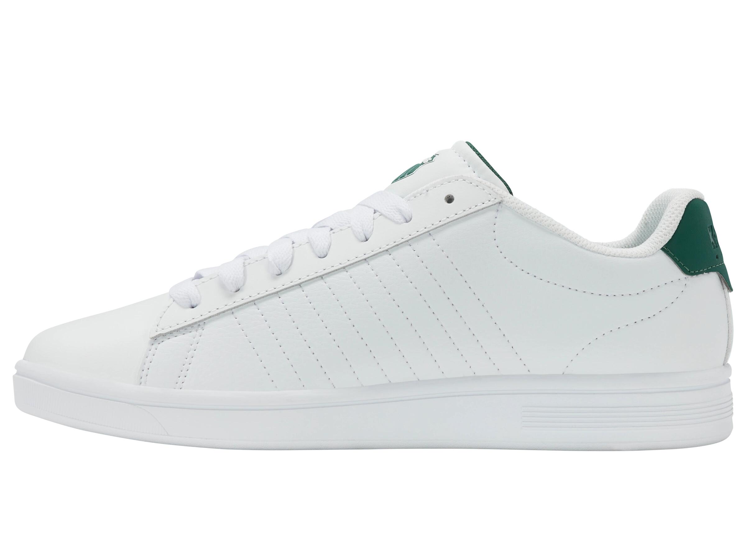 Chaussure de sport K-SWISS Court Shield II pour homme, blanc, tige basse 5/5