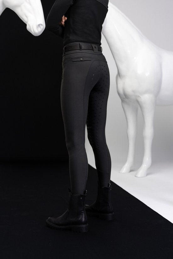 Pikeur Dames Rijbroek Fullgrip 6305 Highwaist Wit - 5/5