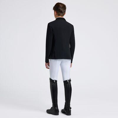 Cavalleria Toscana Gp Jongens Zip Wedstrijd Jas Zwart - 3/3