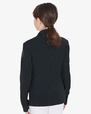 Equestro Kids Unisex Wedstrijdjas Zwart - 3/5