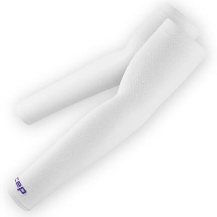 Opaski kompresyjne na ramiona rękawki biegowe unisex Core Run Ultralight CEP