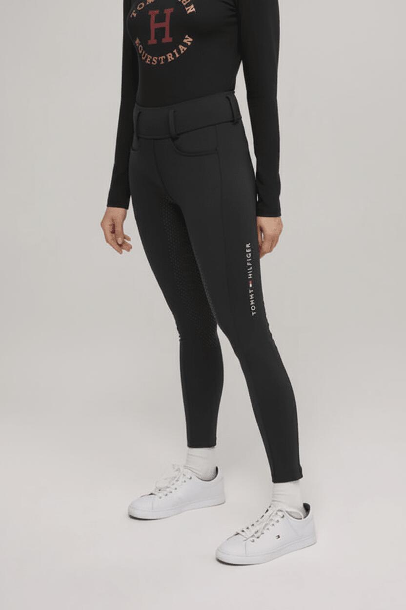 Tommy Hilfiger Equestrian Vermont Full Grip Rijbroek Dames Rood - 3/3