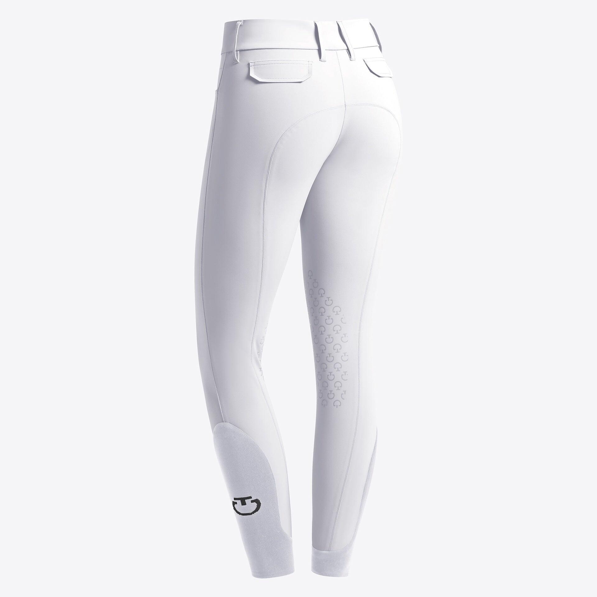 Cavalleria Toscana American Breeches W/back Pocket Dames Wit - 2/6