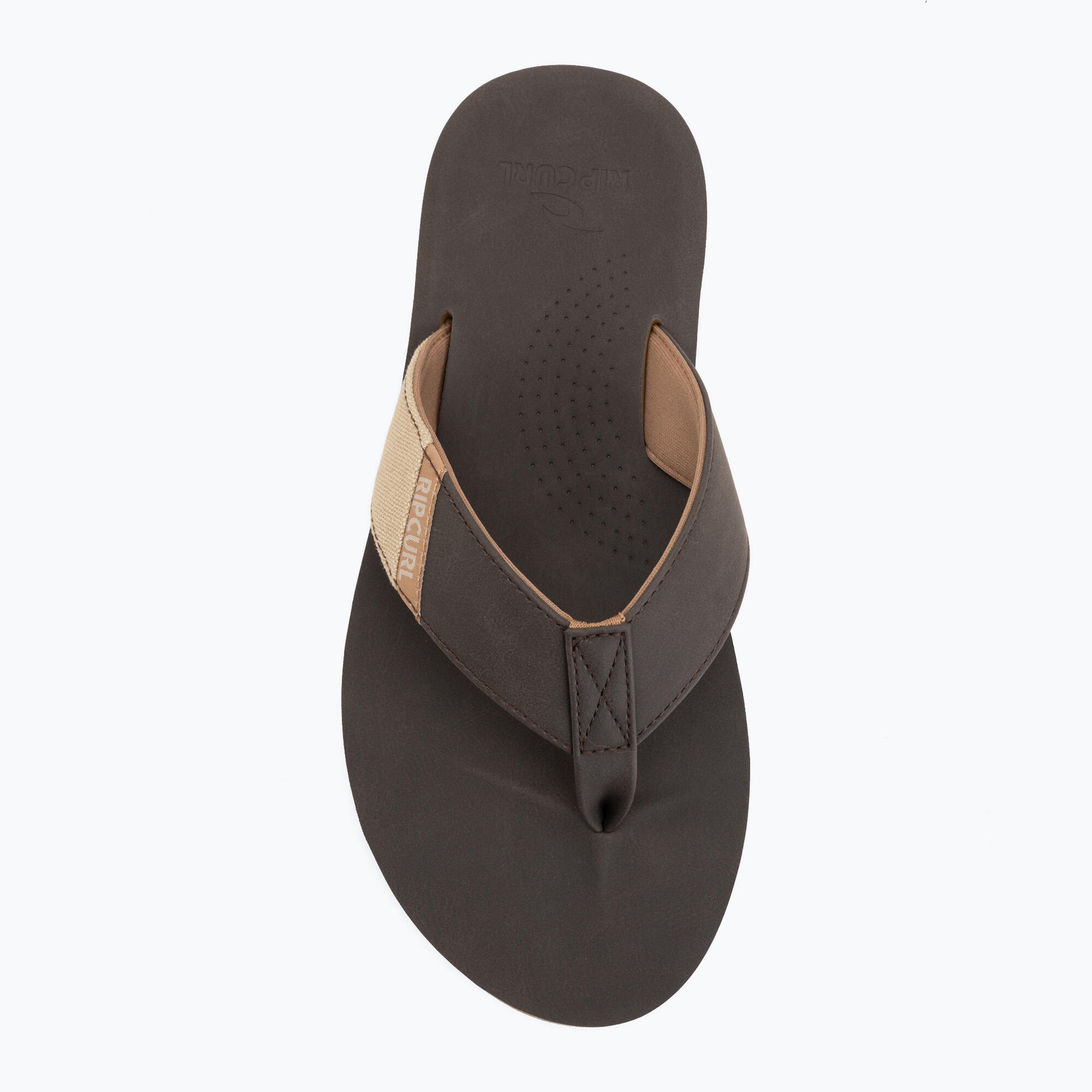 Tongs Homme Rip Curl "Oxford Bloom Open Toe" 44 Marron 5/7