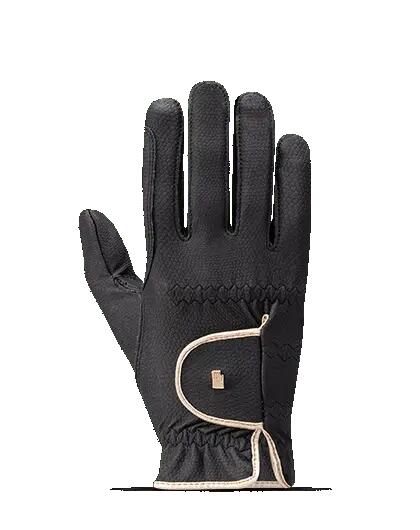 Roeckl Handschoenen Lona Bruin/goud - 7/7