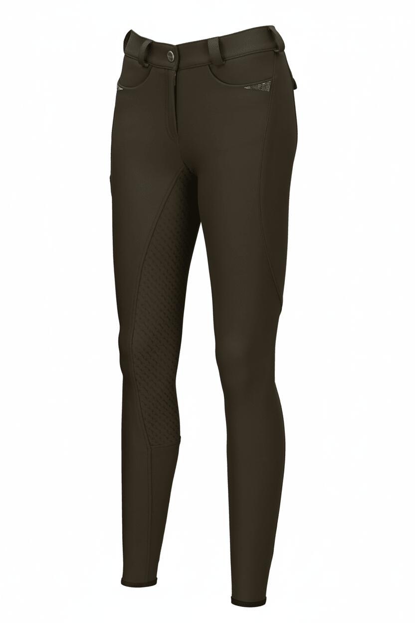 Pikeur Dames Laure Full Grip Classic Zwart - 6/7