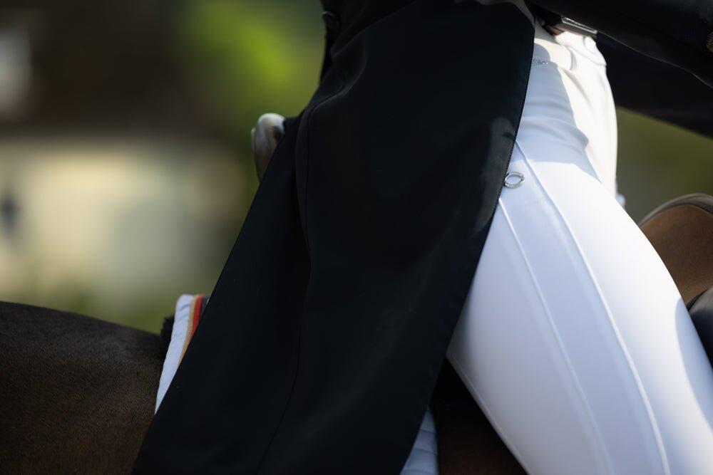 Pikeur Laure Rijbroek Dames Full Grip Sd Classic Wit - 2/7