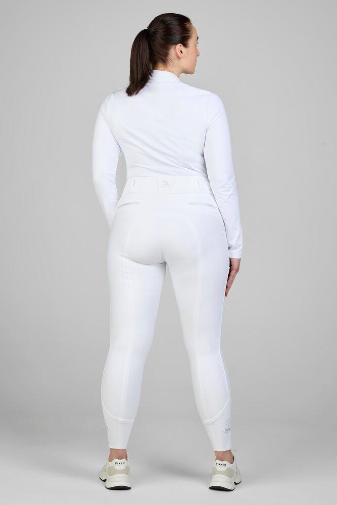Pikeur Laure Rijbroek Dames Full Grip Sd Classic Wit - 4/7
