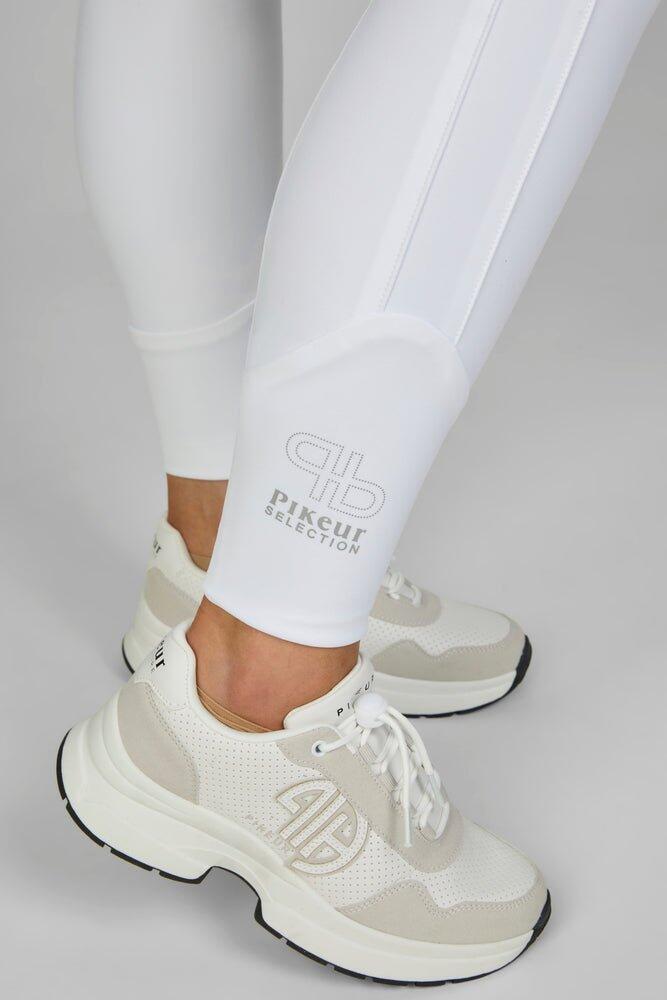 Pikeur Laure Rijbroek Dames Full Grip Sd Classic Wit - 6/7