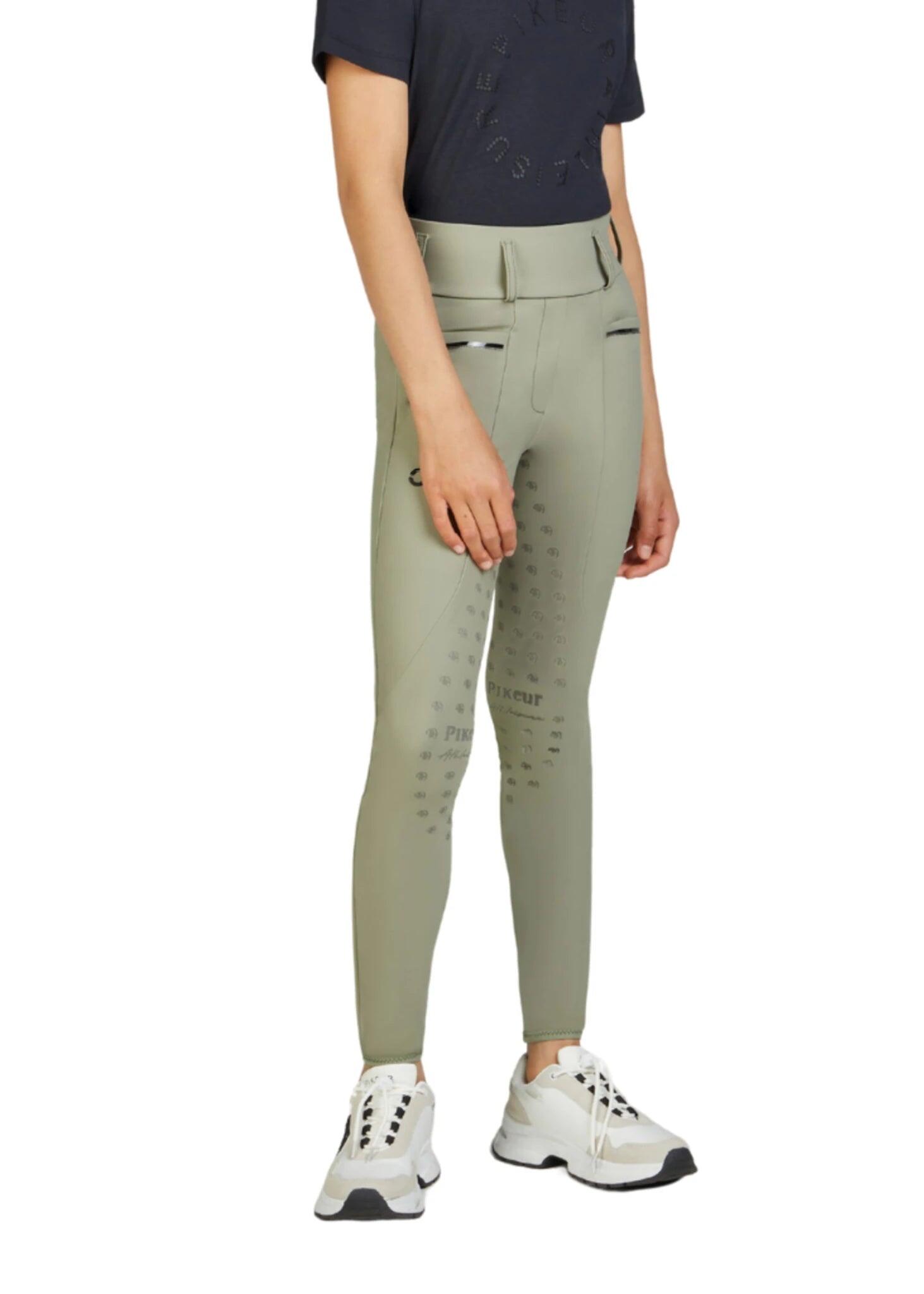 Pikeur Lilith Sd 9105 Hoge Taille Legging Meisjes Wit - 7/7