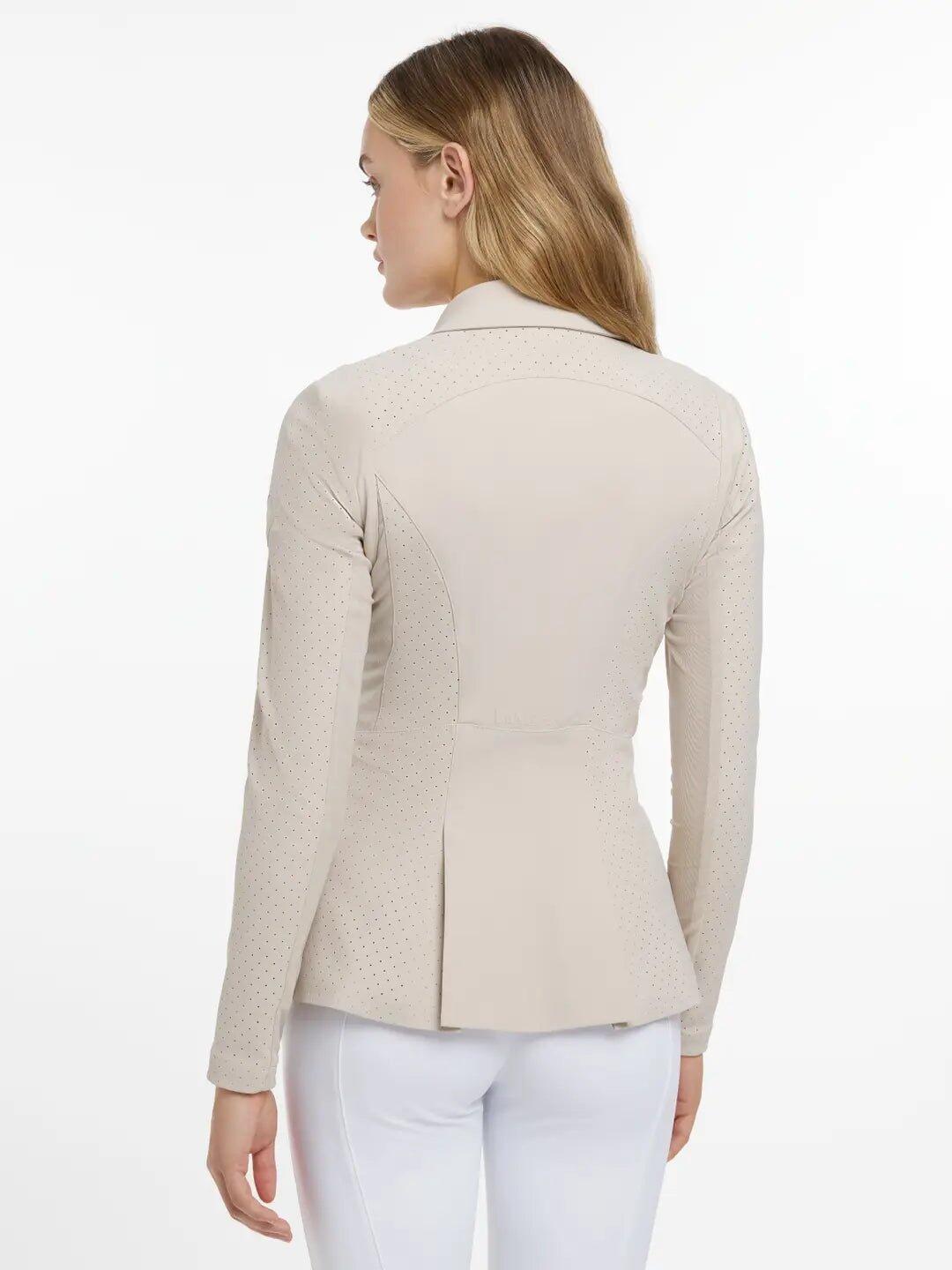 Lemieux Jessica Mesh Wedstrijdjas Dames Grijs - 6/6