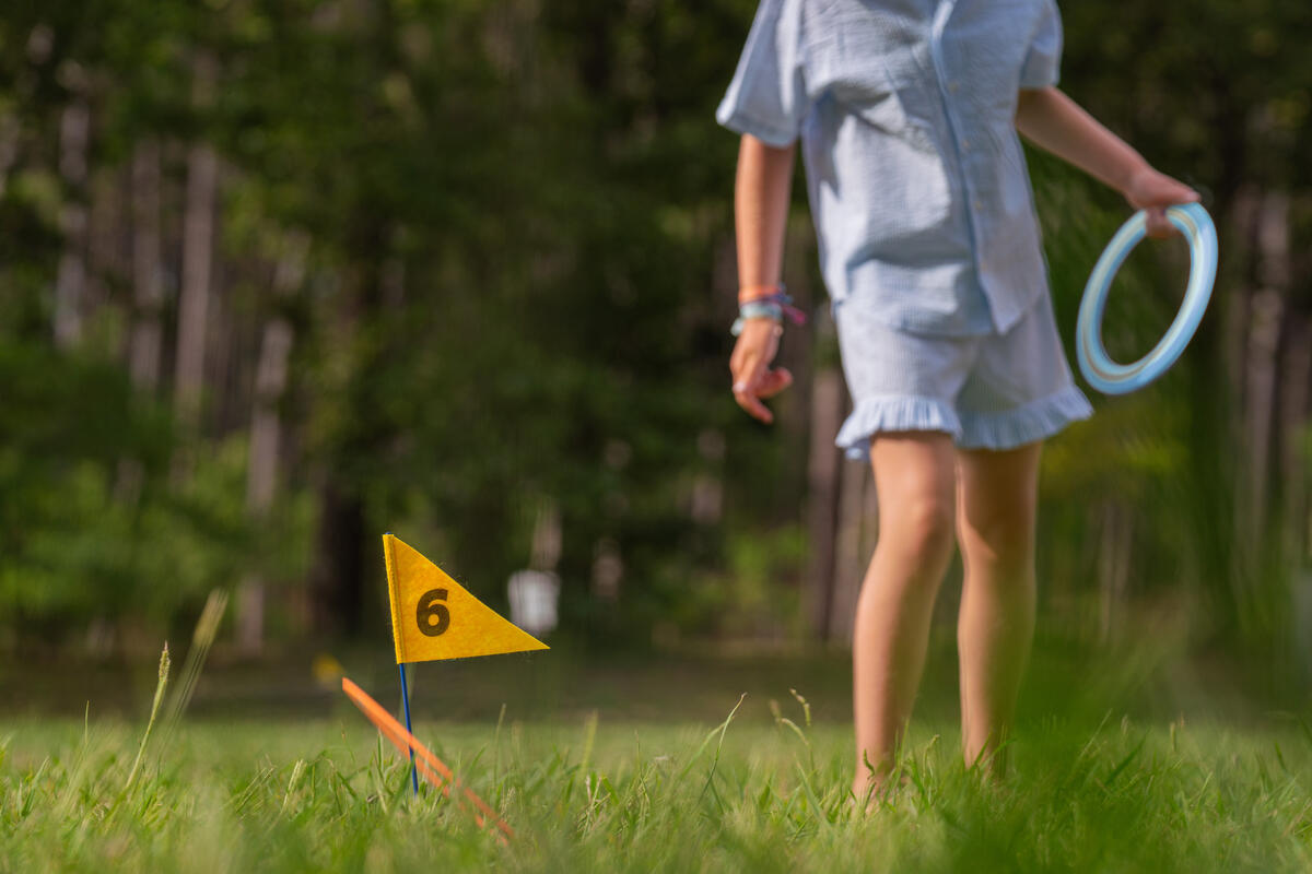 Disc-Golf-Ringwurfspiel – Outdoor-Spiel für Kinder 2/6