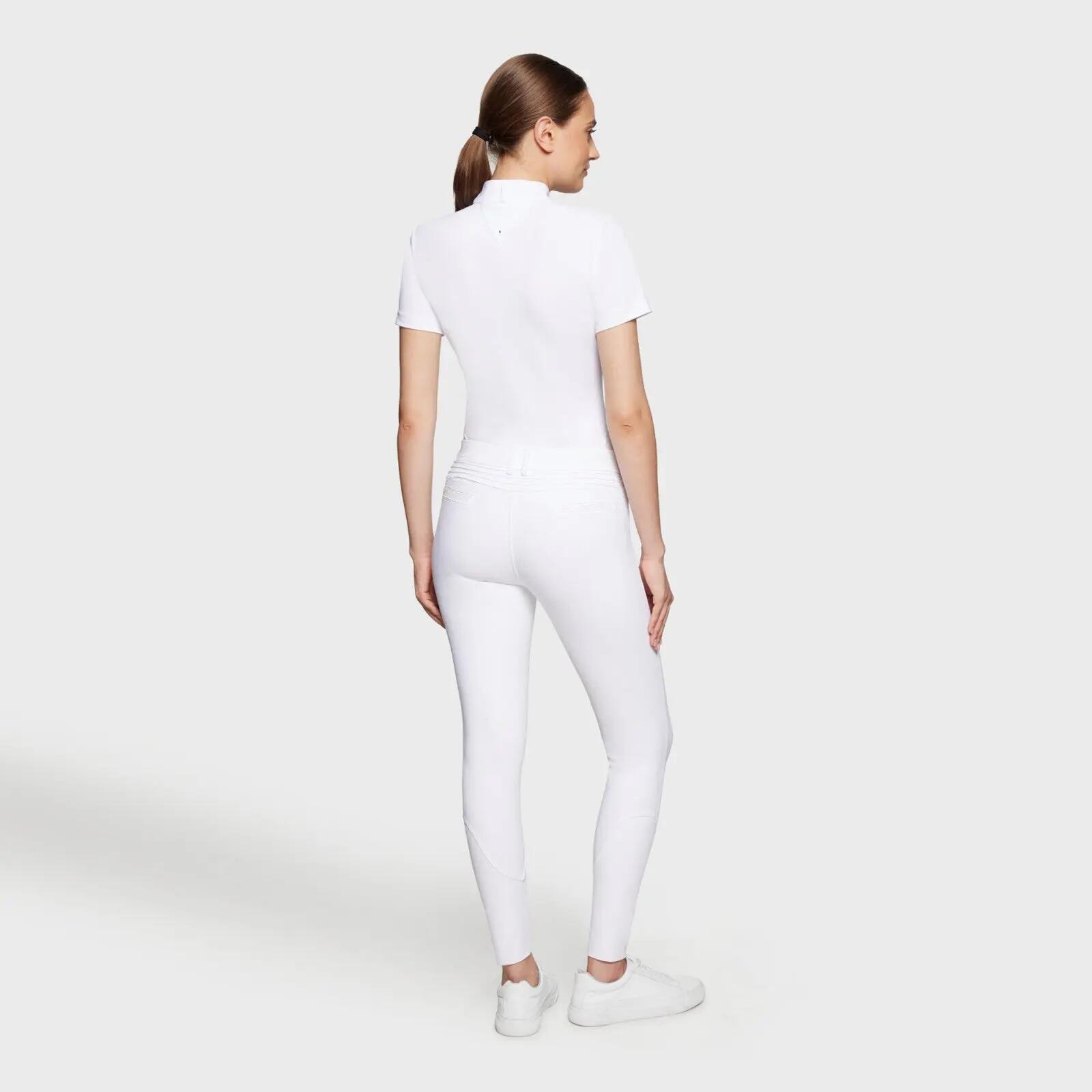 Reitbundhose Samshield Diane Full Grip Weiß 6/6