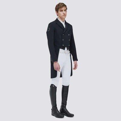 Cavalleria Toscana Tailcoat Tech Knit Men Blauw - 3/6
